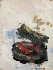 Maria Moser, Untitled, 1996, oil on canvas; unframed