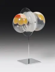 Cornelius Kolig, Prototyp Nr. 1, 1968, plexiglass, chrome-plated steel