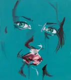 Bianca Regl, Portrait, 2007, oil on canvas; unframed