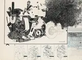 Othmar Zechyr, Untitled, 1969, mixed media on paper; unframed