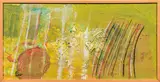 Oswald Oberhuber, Untitled, 1986, mixed media on hardboard; framed