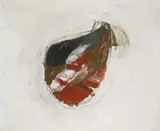 Peter Krawagna, Verkehrsspiegel in Venedig, 1985, oil on canvas; unframed
