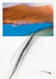Arnulf Rainer, Untitled (Painters Photography), mixed media, photo collage on paper; framed