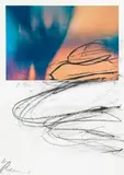 Arnulf Rainer, Untitled (Painters Photography), mixed media, photo collage on paper; framed