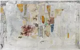 Rudolf Polanszky, Reconstructions, 2005, plastic, aluminium, acrylic, foliage and other materials on partly primed canvas; unframed