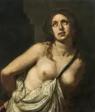 Felice Ficherelli, Saint Agatha, oil on canvas
