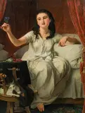 Johann Baptist Reiter, Der Morgen, c. 1869/1870, oil on canvas
