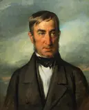 Friedrich von Amerling, Portrait of the brick factory owner Joseph Lager, 1857, oil on canvas