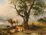 Friedrich Gauermann, The farmer's rest