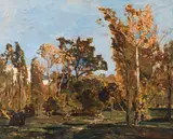 Tina Blau, At the Prater, Vienna