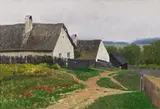 Ferdinand Brunner, Farm in the Waldviertel, c. 1907, oil on canvas