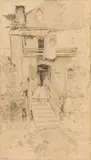 August Xaver Karl Ritter v. Pettenkofen, House entrance