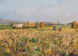 Olga Wisinger-Florian, Corn harvest