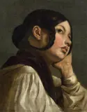 Friedrich von Amerling, Portrait of a girl, c. 1823, oil on canvas