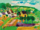 Leopold Birstinger, Alberndorf, c. 1970, oil on canvas