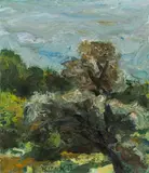 Karl Stark, Landscape with a tree