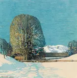 Josef Stoitzner, Winter time in Pinzgau