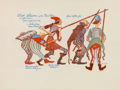 Oskar Laske, Mixed lot: five drawings, all sheets signed
