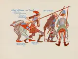 Oskar Laske, Mixed lot: five drawings, all sheets signed