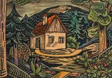Franz von Zülow, Small house in the forest