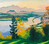 Harald Scheicher, Autumn, 1998, oil on canvas, unframed