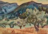 Willy Eisenschitz, Landscape in the Alpilles