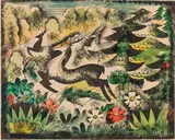 Franz von Zülow, Deer in the woods