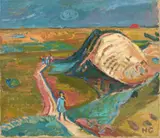 Hilde Goldschmidt, Landscape, 1928, oil on canvas