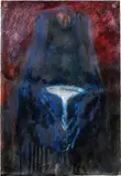 Anton Christian, Untitled, 1989, mixed media on paper; framed