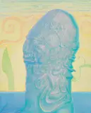Ernst Fuchs, Untitled, oil on canvas; framed