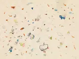 Oswald Oberhuber, Untitled, mixed media on paper; framed