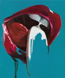 Bianca Regl, Untitled, 2008, oil on canvas; unframed