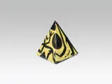A. R. Penck, Pyramide, ceramics, glazed