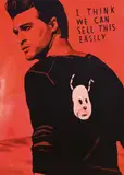 Andreas Leikauf, I think we can sell this easily., 2008, oil on canvas; unframed