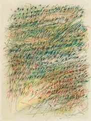 Drago J. Prelog, Untitled, 1966, mixed media on paper; unframed