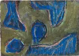 Arthur Salner, Untitled, 1992, pastel on paper; framed