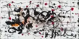 Untitled by Hans Staudacher, 1989, oil on canvas; unframed, sold Feb 2019