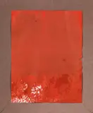Hermann Nitsch, Untitled, 1986, mixed media on paper on canvas; unframed