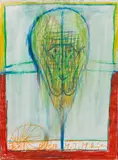 Franz Ringel, Head (Self-portrait)