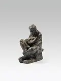 Alfred Hrdlicka, Lady, sitting on a stool