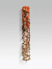 Walter Weer, Untitled, 1998, cardboard, paper, string, painted