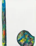 Anselm Gluck, Untitled, 1995, acrylic on canvas; unframed