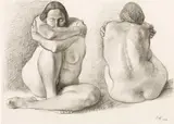 Francisco Zúñiga, Desnudo, 1979, graphite on paper; framed