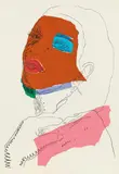 From the portfolio: Ladies and Gentlemen by Andy Warhol, 1975, silkscreen; framed, sold Feb 2019