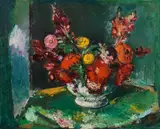 Anton Faistauer, Flowers in a bowl