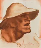 Albin Egger-Lienz, The first peasant of the "Totentanz