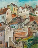 Franz von Zülow, Motif from Znaim
