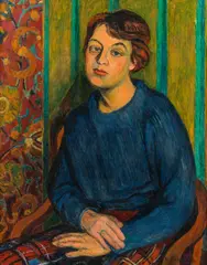 Portrait of Barbara Göpel by Hans Purrmann, 1959, oil on canvas, sold Nov 2018