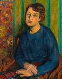 Portrait of Barbara Göpel by Hans Purrmann, 1959, oil on canvas, sold Nov 2018