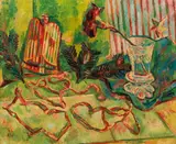 Still life (Weihnachten) by Alfred Wickenburg, 1943, oil on canvas, offered Nov 2018